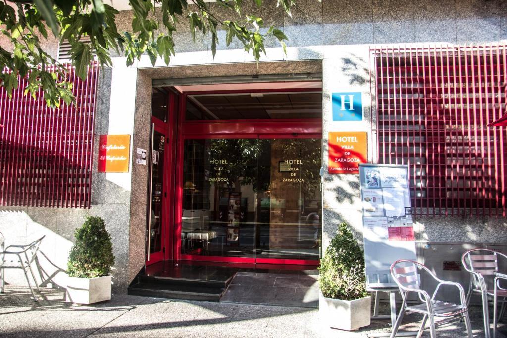 Hotel Villa De Zaragoza Casetas ภายนอก รูปภาพ
